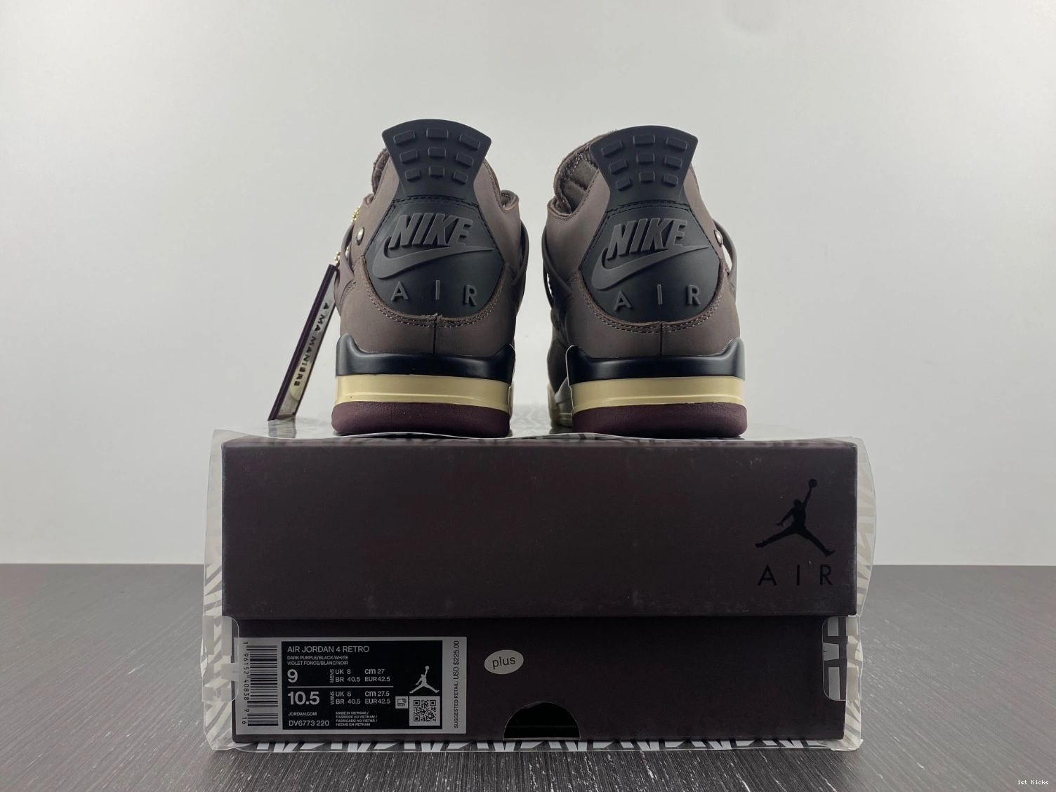 MA MANIÉRE A JORDAN VIOLET DV6773-220 RETRO 4 - ORE 0105